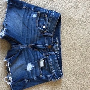 American eagle jean shorts